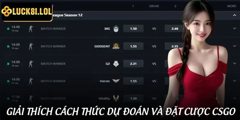 Loại cược CSGO phổ biến và cách chơi chi tiết